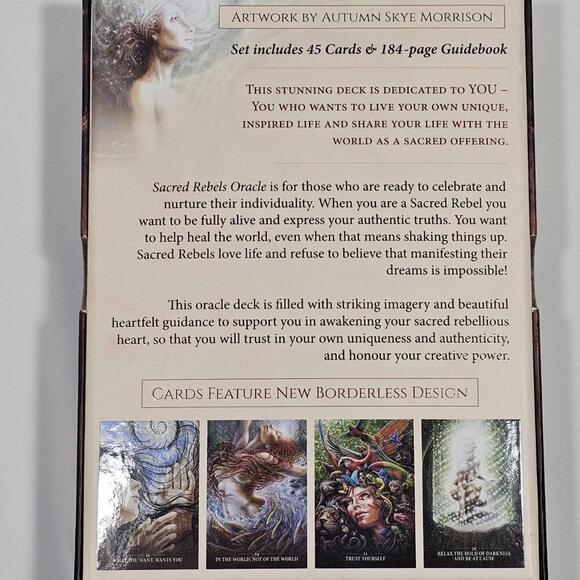 Sacred Rebels Oracle Cards by Alana Fairchild Tarot Fortune Deck With Guidebook - Picture 8 of 8